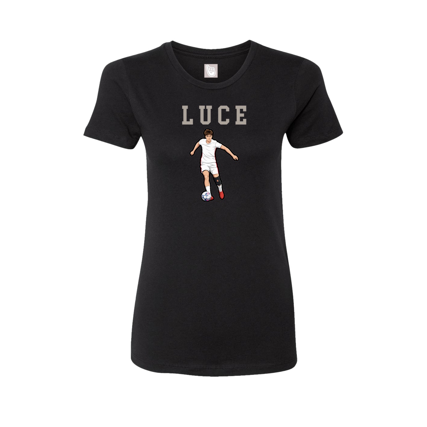 Fitted Women's Tee — Shirsey in Black