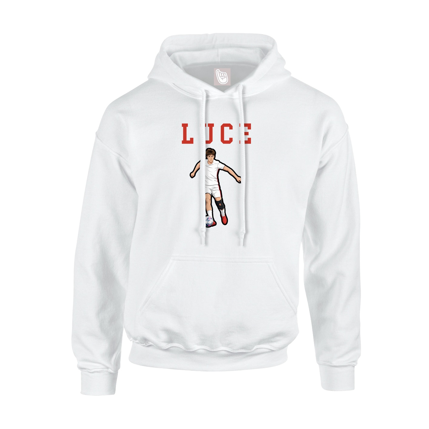 Hoodie — Shirsey in White