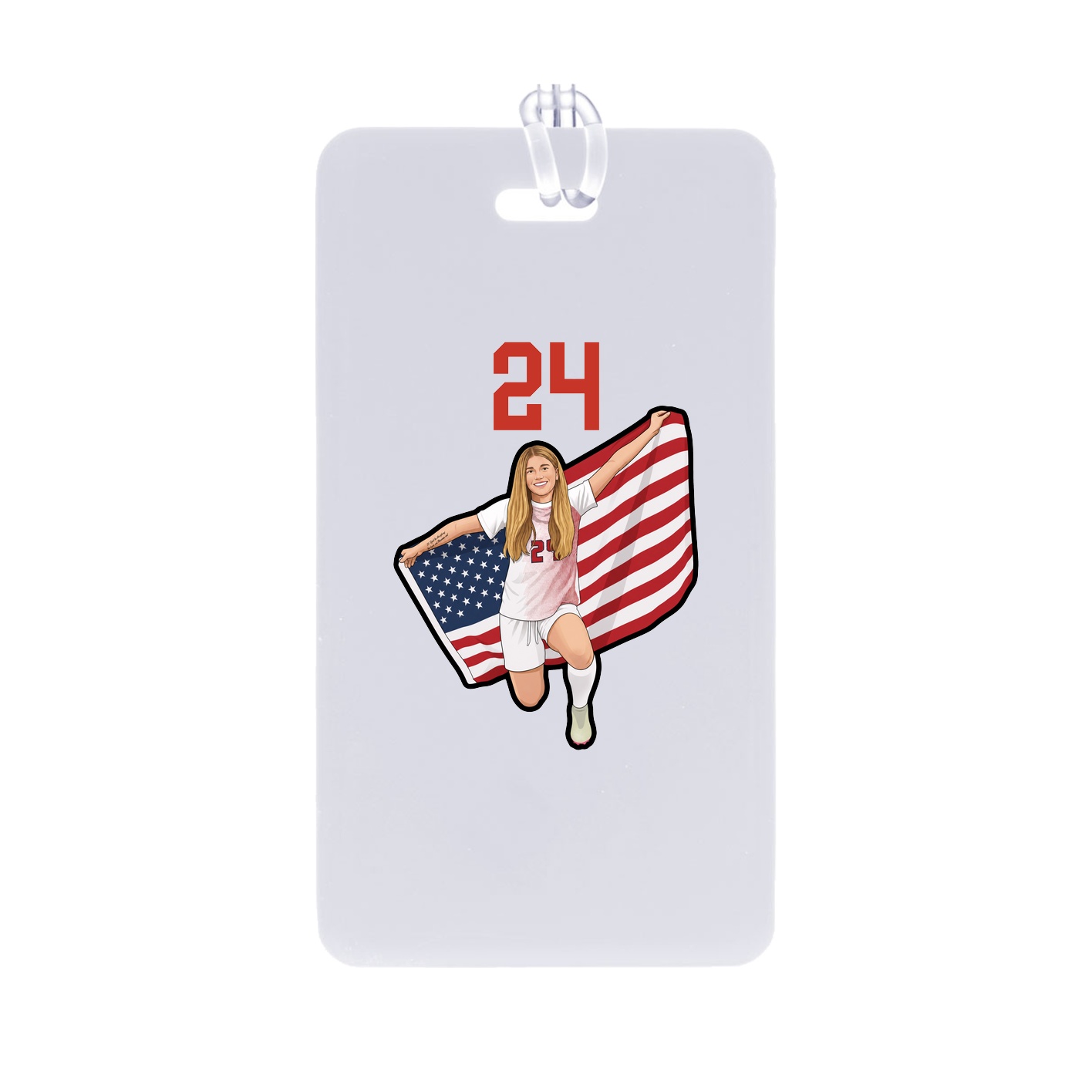 Bag Tag — Number Top in Classic