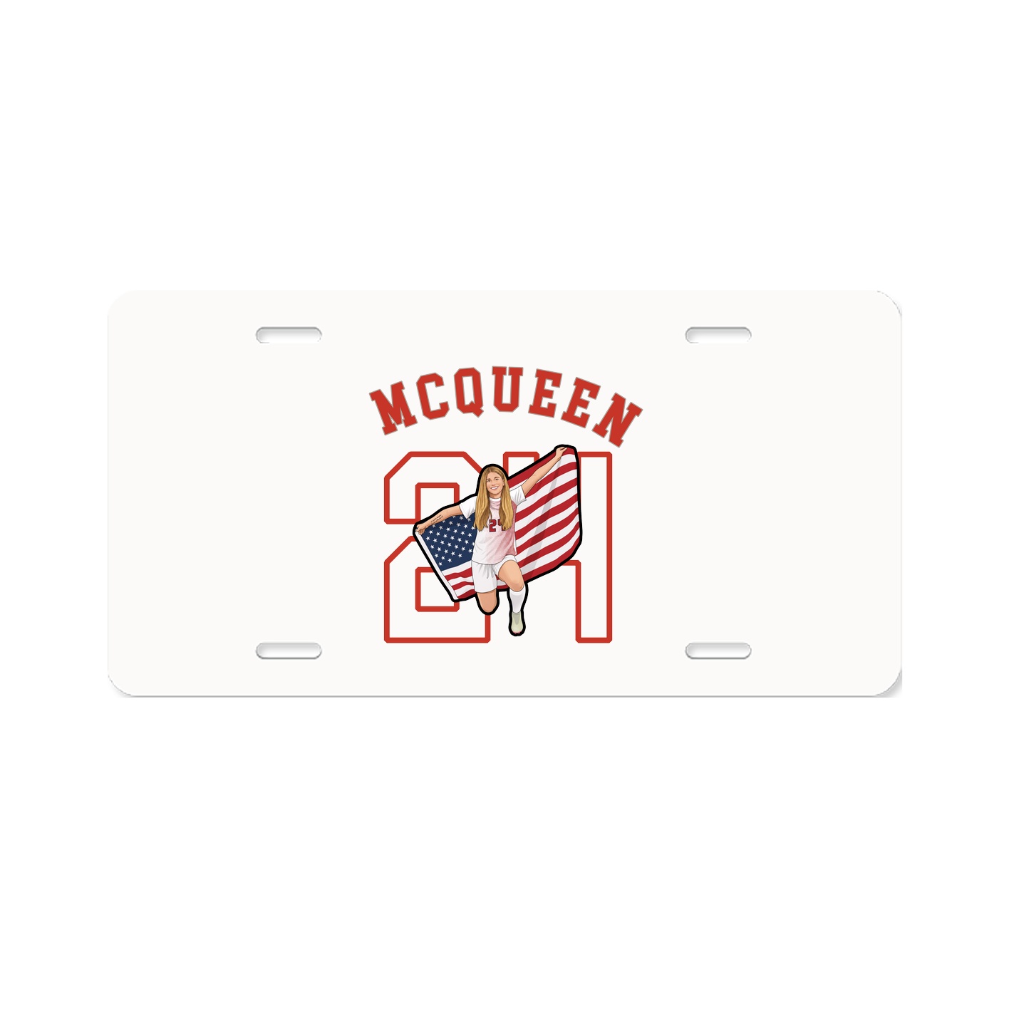 License Plate — Shirsey Arch in Classic