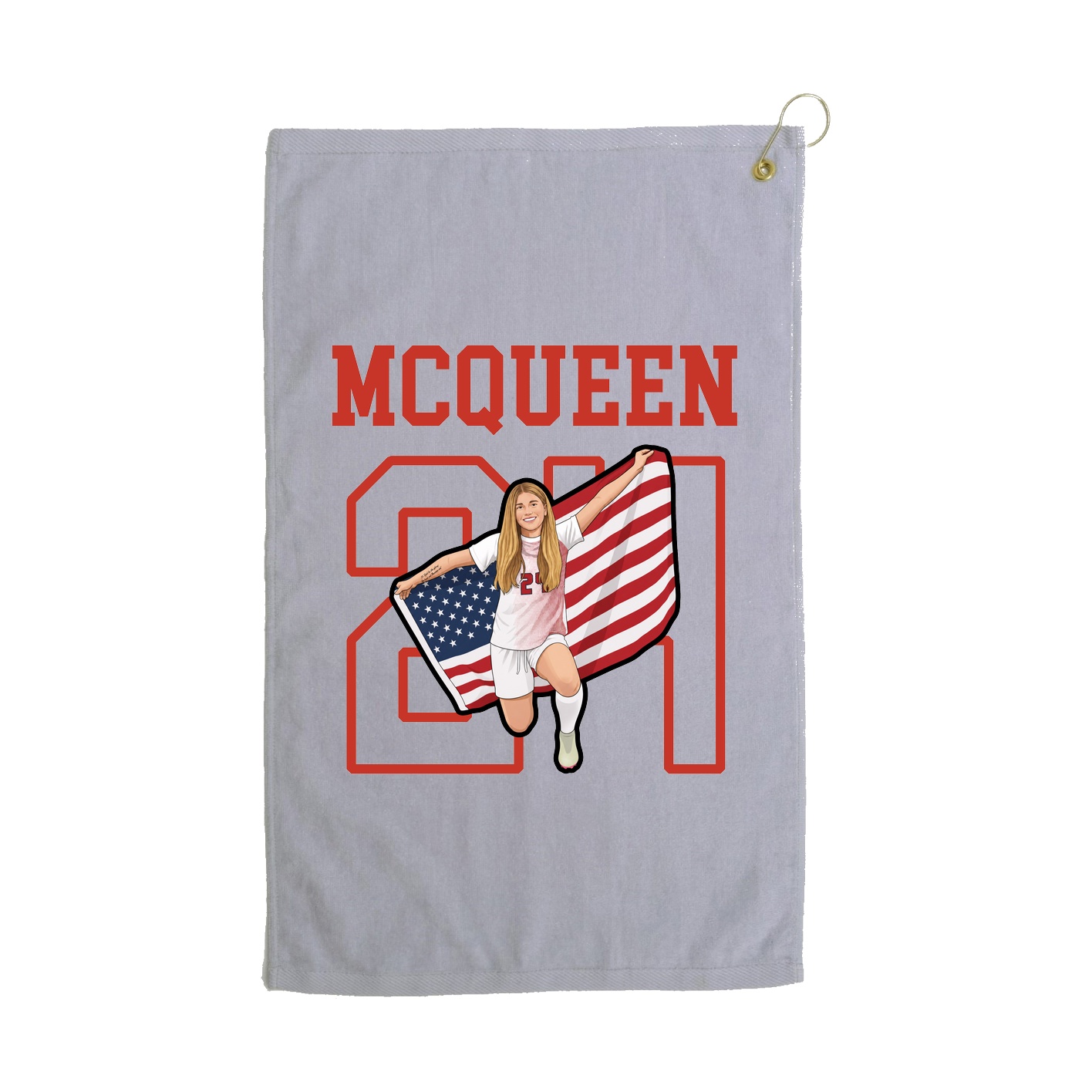 Golf Towel — Shirsey in Grey