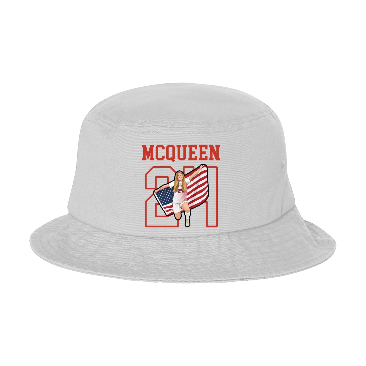 Bucket Cap — Shirsey in White
