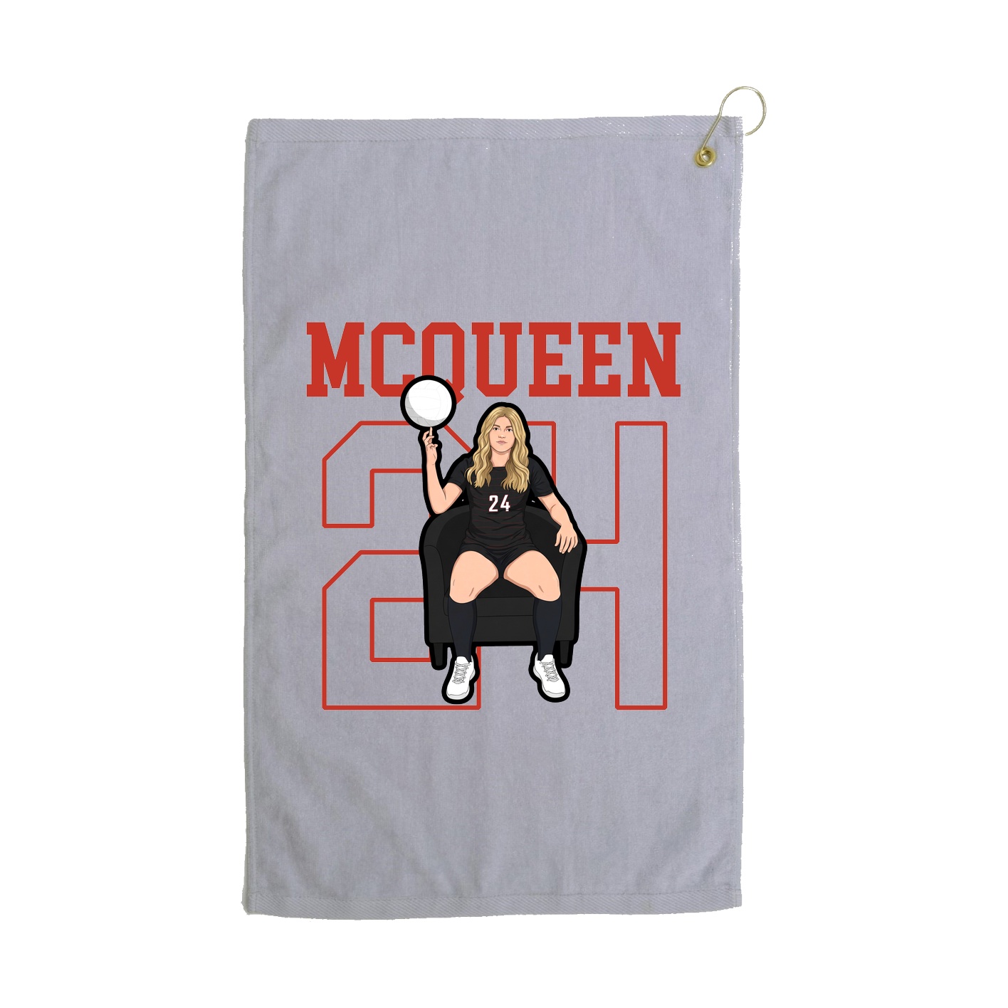 Golf Towel — Shirsey in Grey