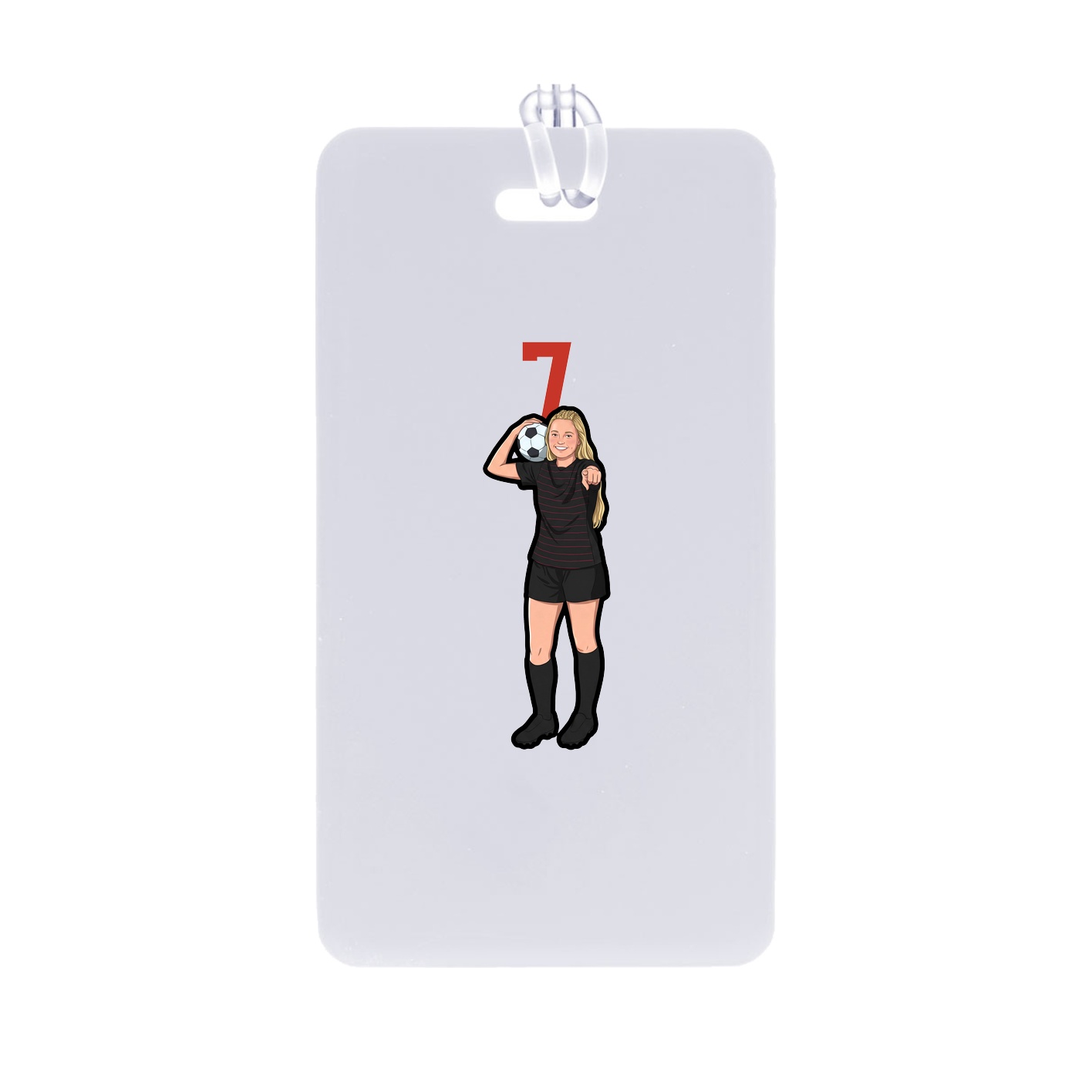 Bag Tag — Number Top in Classic