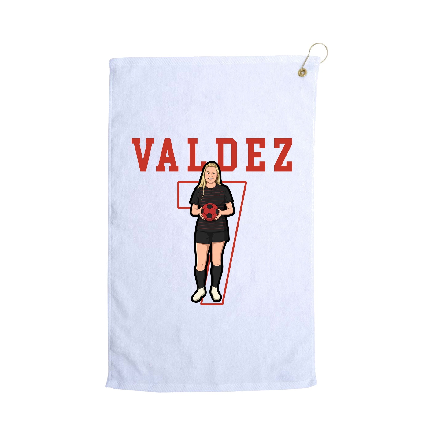 Golf Towel — Shirsey in White