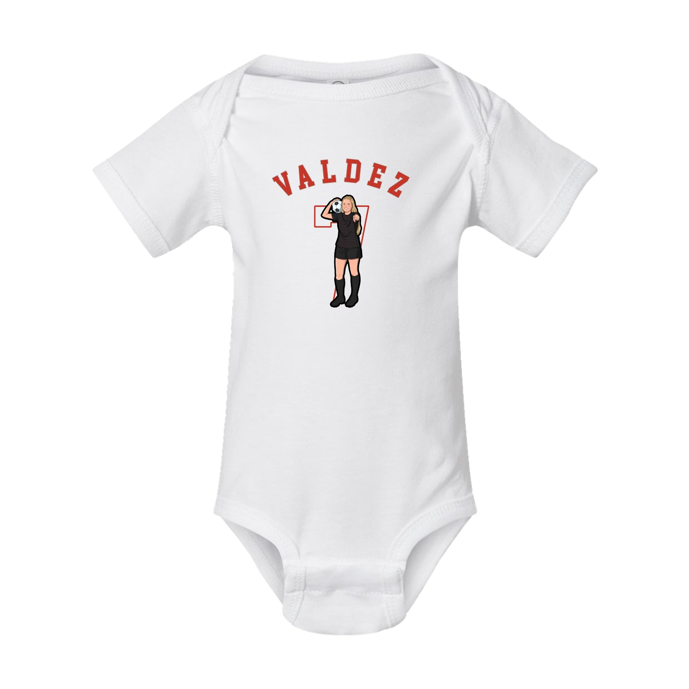 Baby Onesie — Shirsey Arch in White