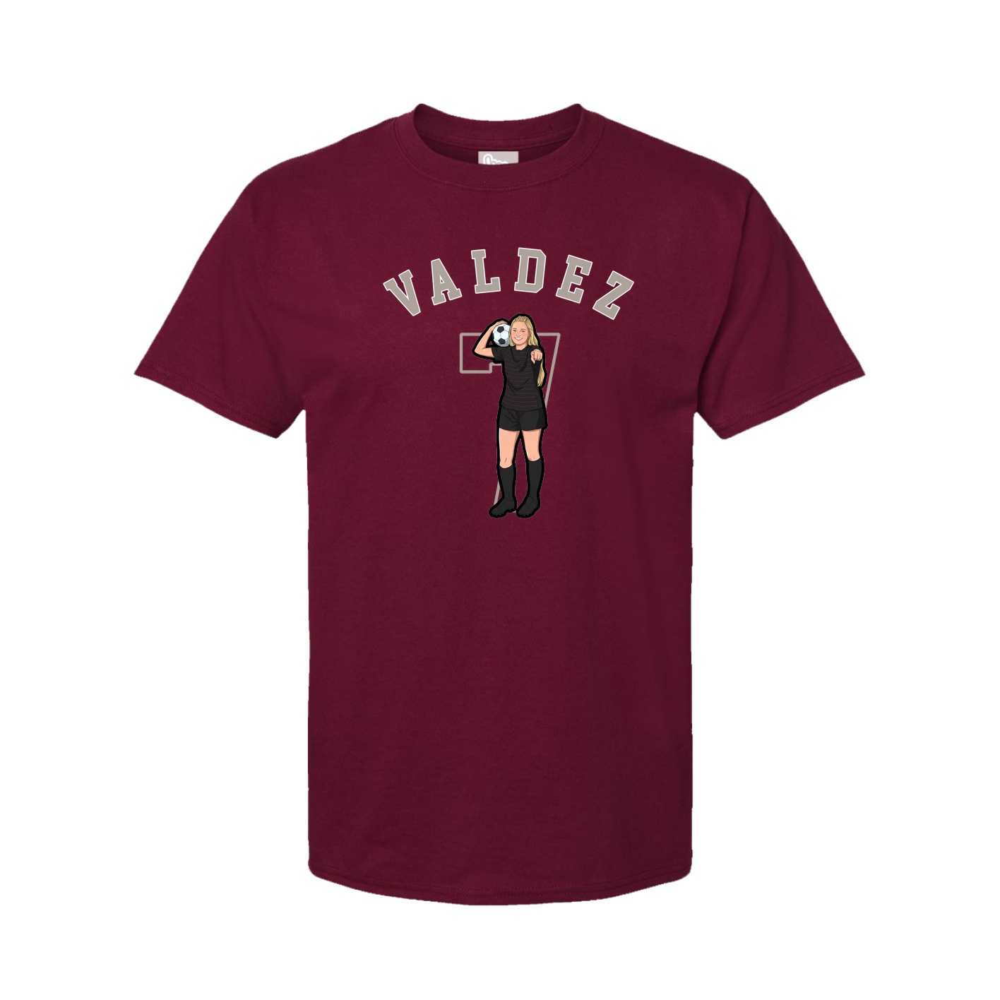 Youth Tee — Shirsey Arch in Cardinal