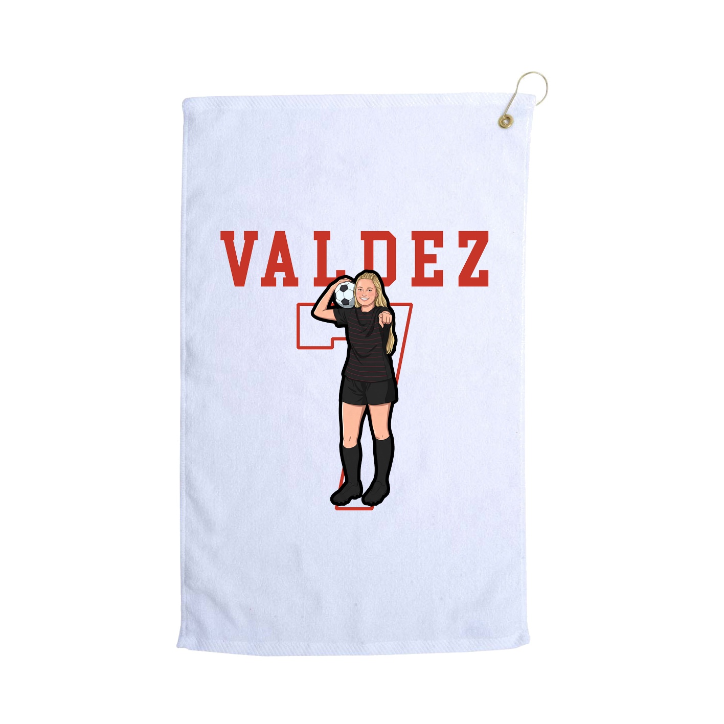 Golf Towel — Shirsey in White
