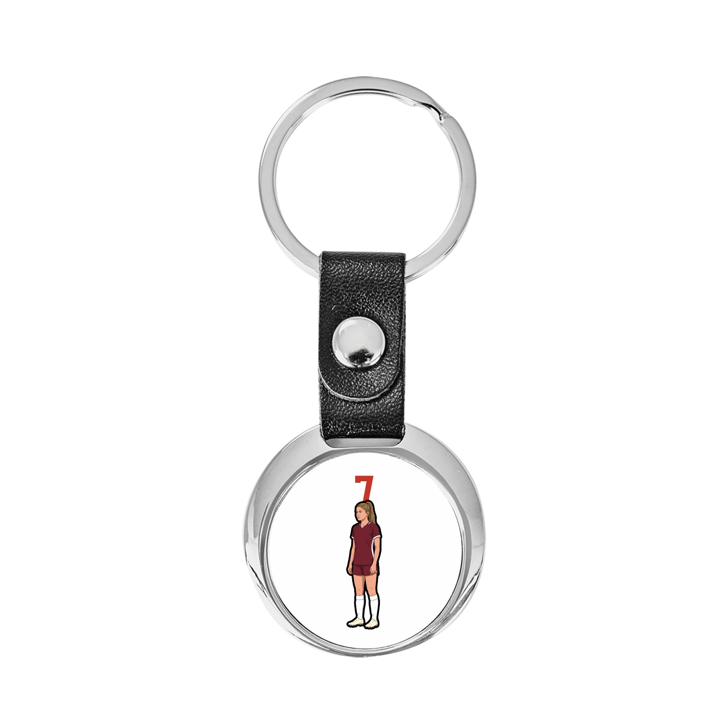Key Chain — Number Top in Classic
