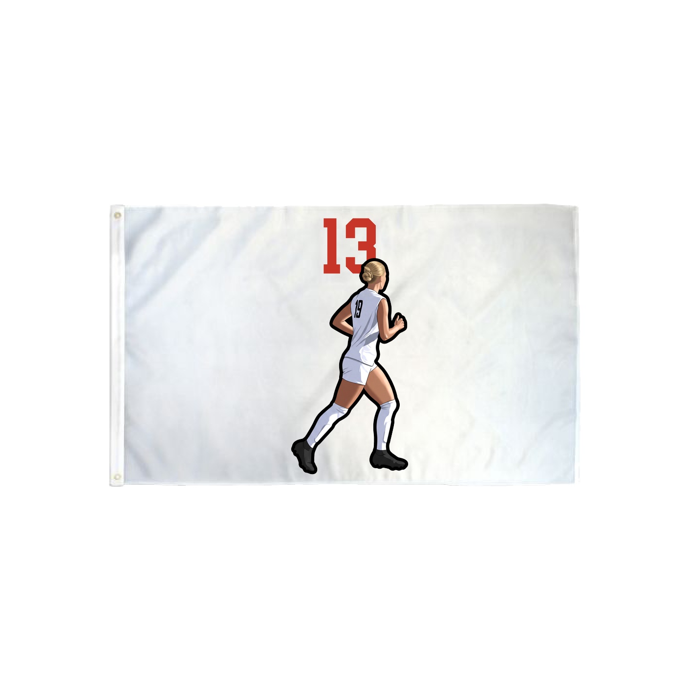 3x5 Flag — Number Top in Classic