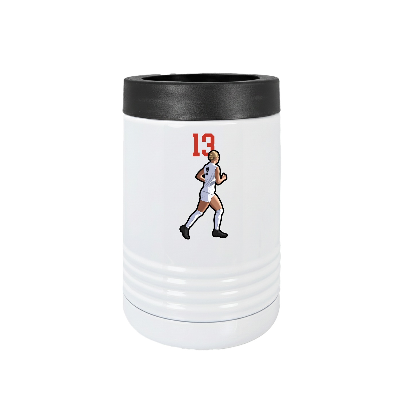 Beverage Holder — Number Top in White
