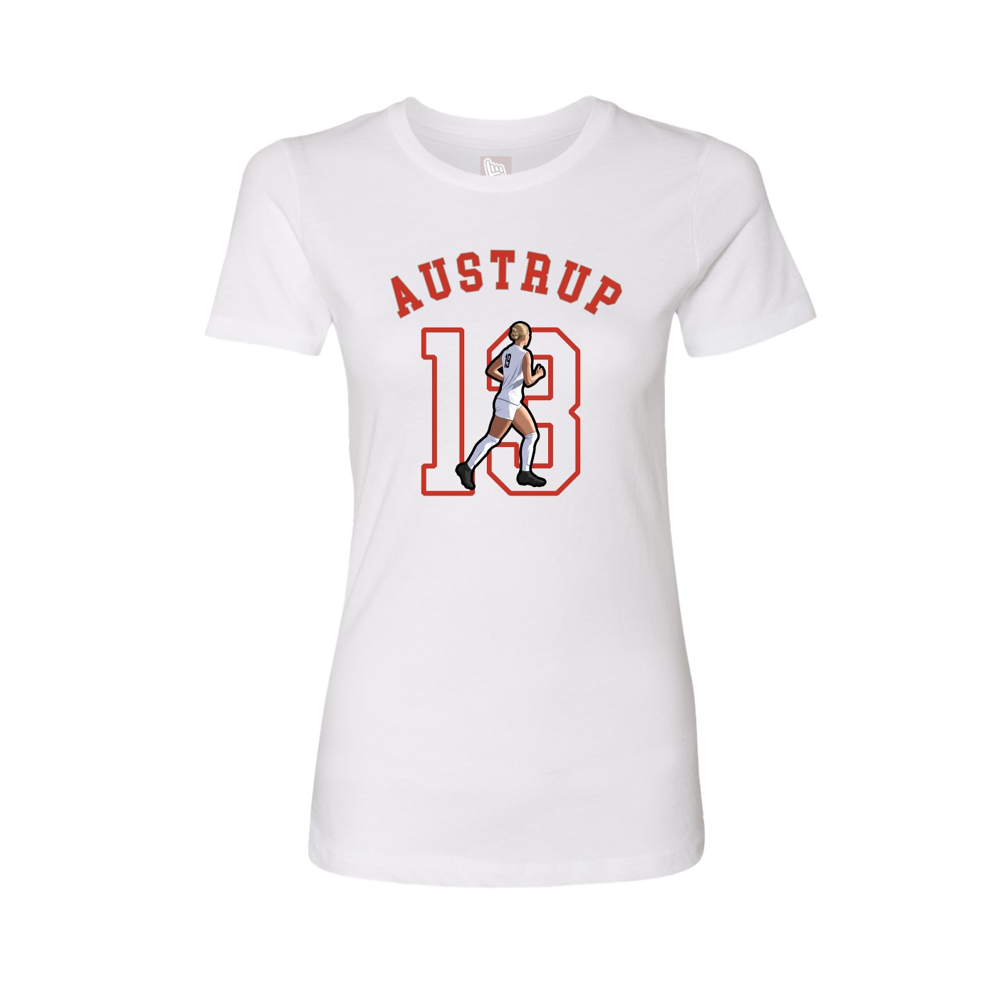 Womens Tee — Shirsey Arch in White