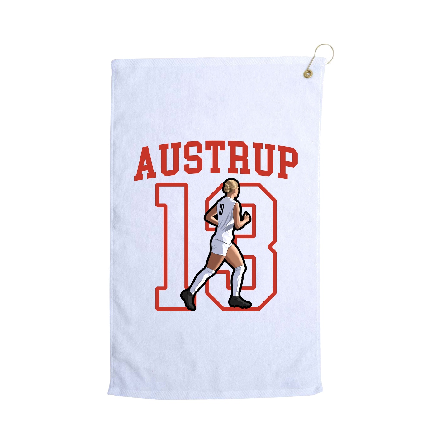 Golf Towel — Shirsey in White