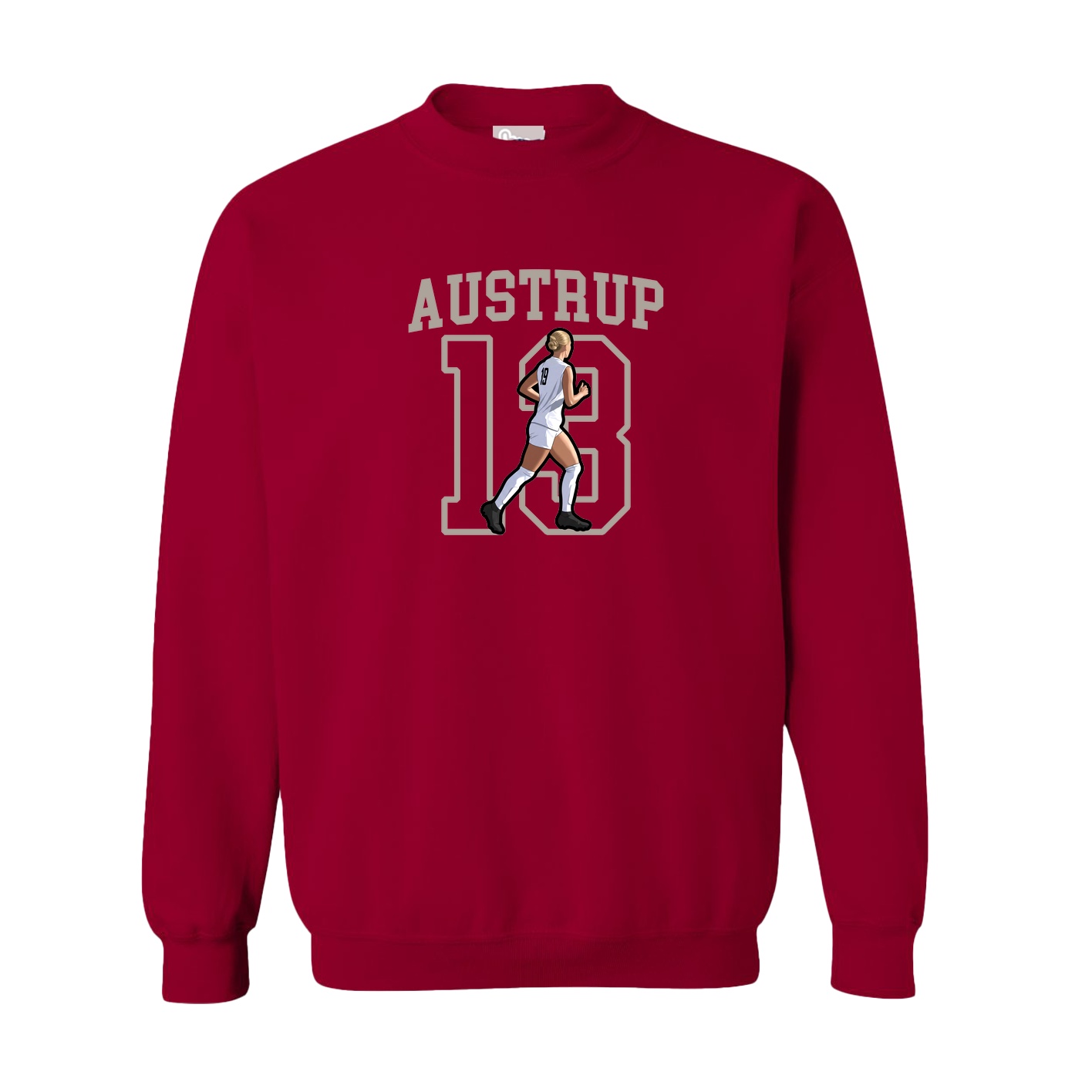Fleece Crew — Shirsey in Cardinal