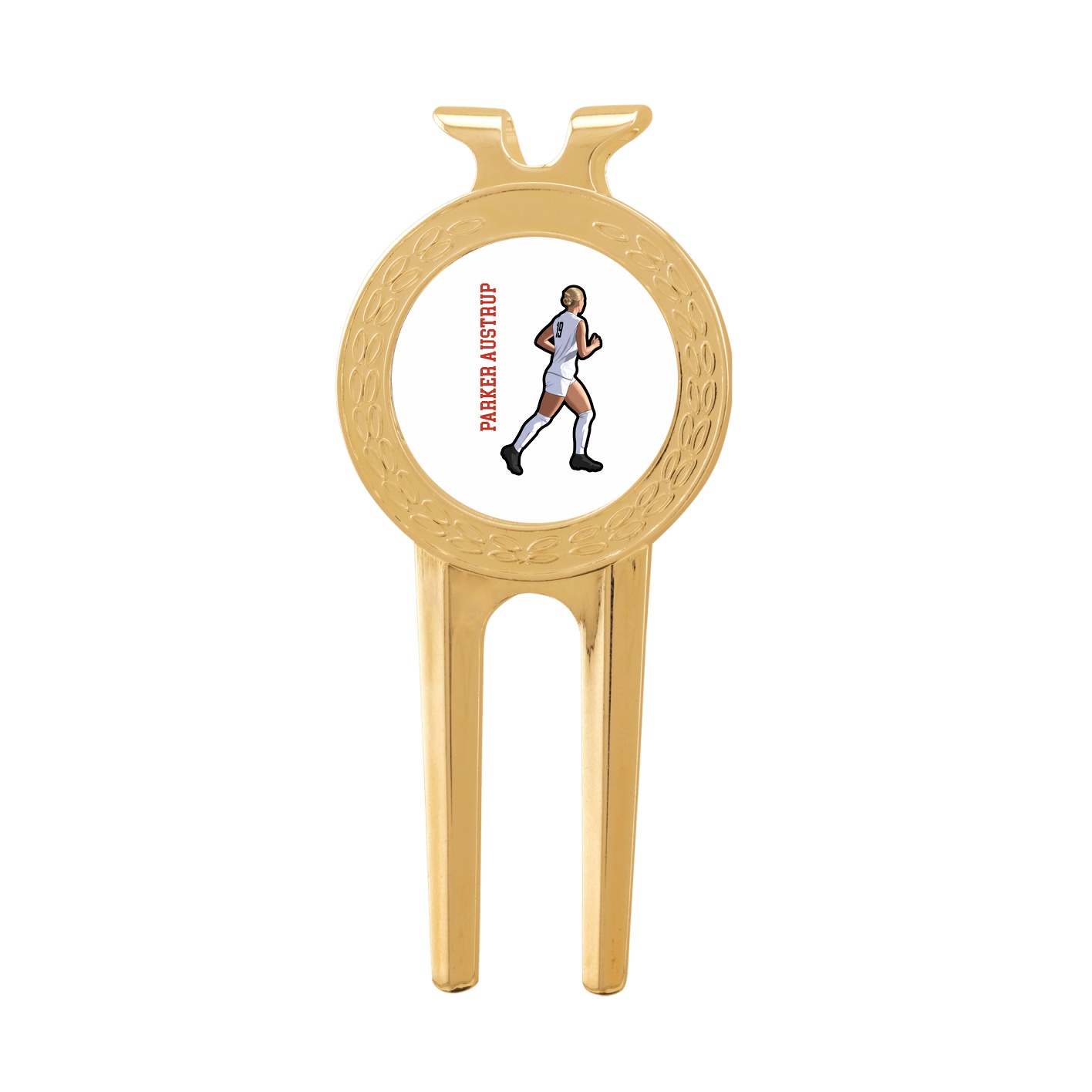 Divot Tool with Ball Marker — Name Vertical in Classic