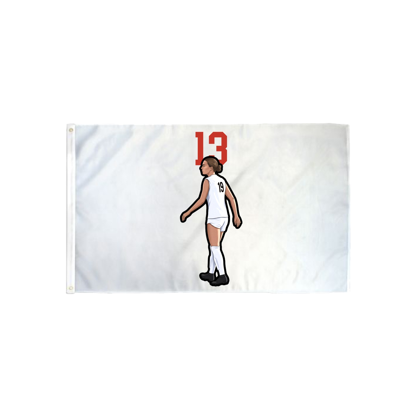 3x5 Flag — Number Top in Classic