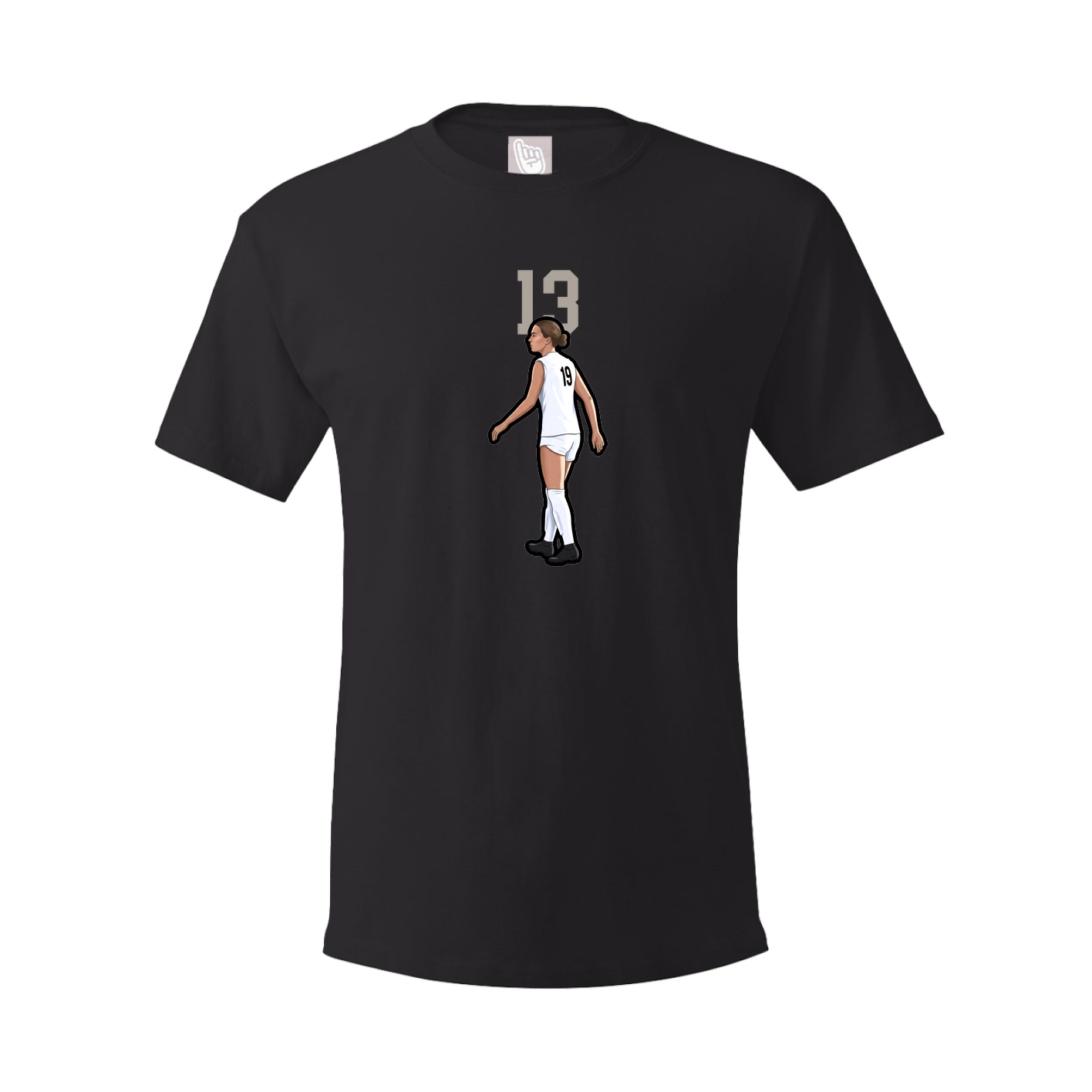 Tee — Number Top in Black