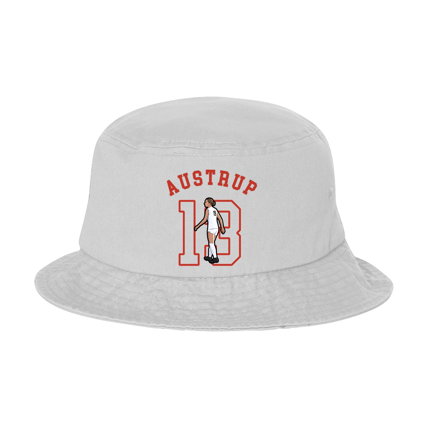 Bucket Cap — Shirsey Arch in White