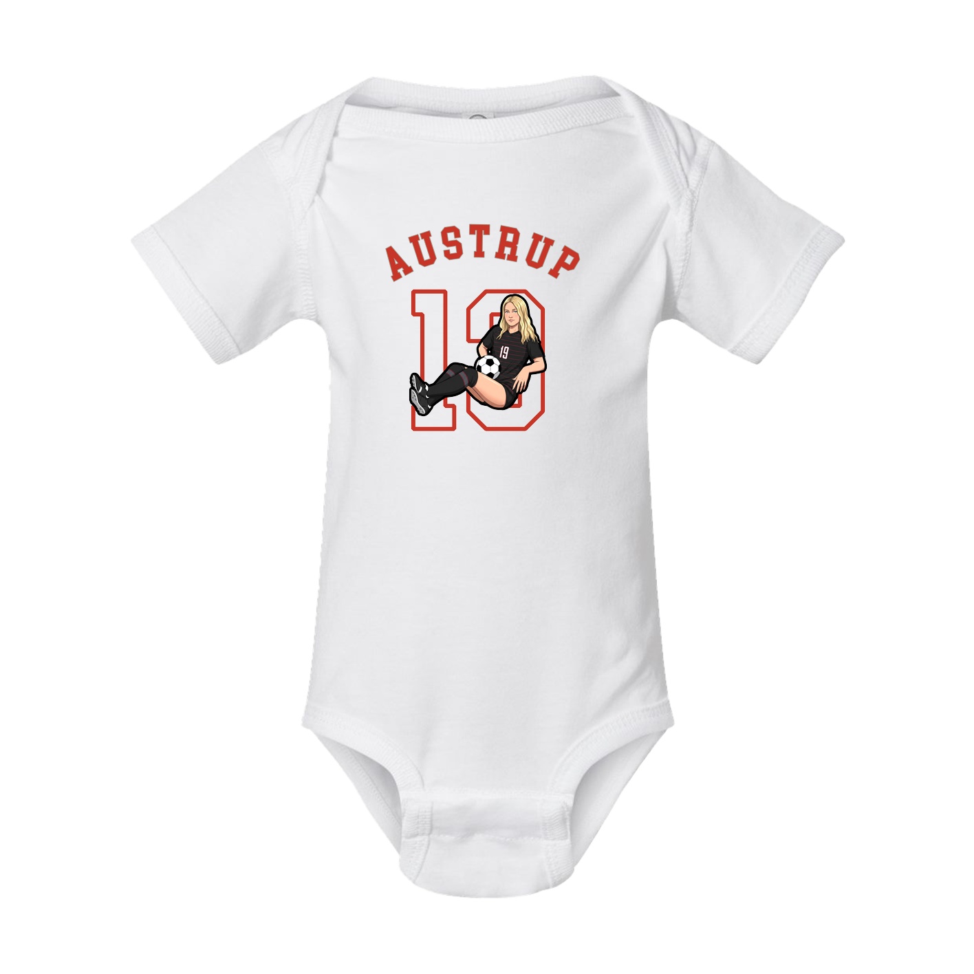 Baby Onesie — Shirsey Arch in White