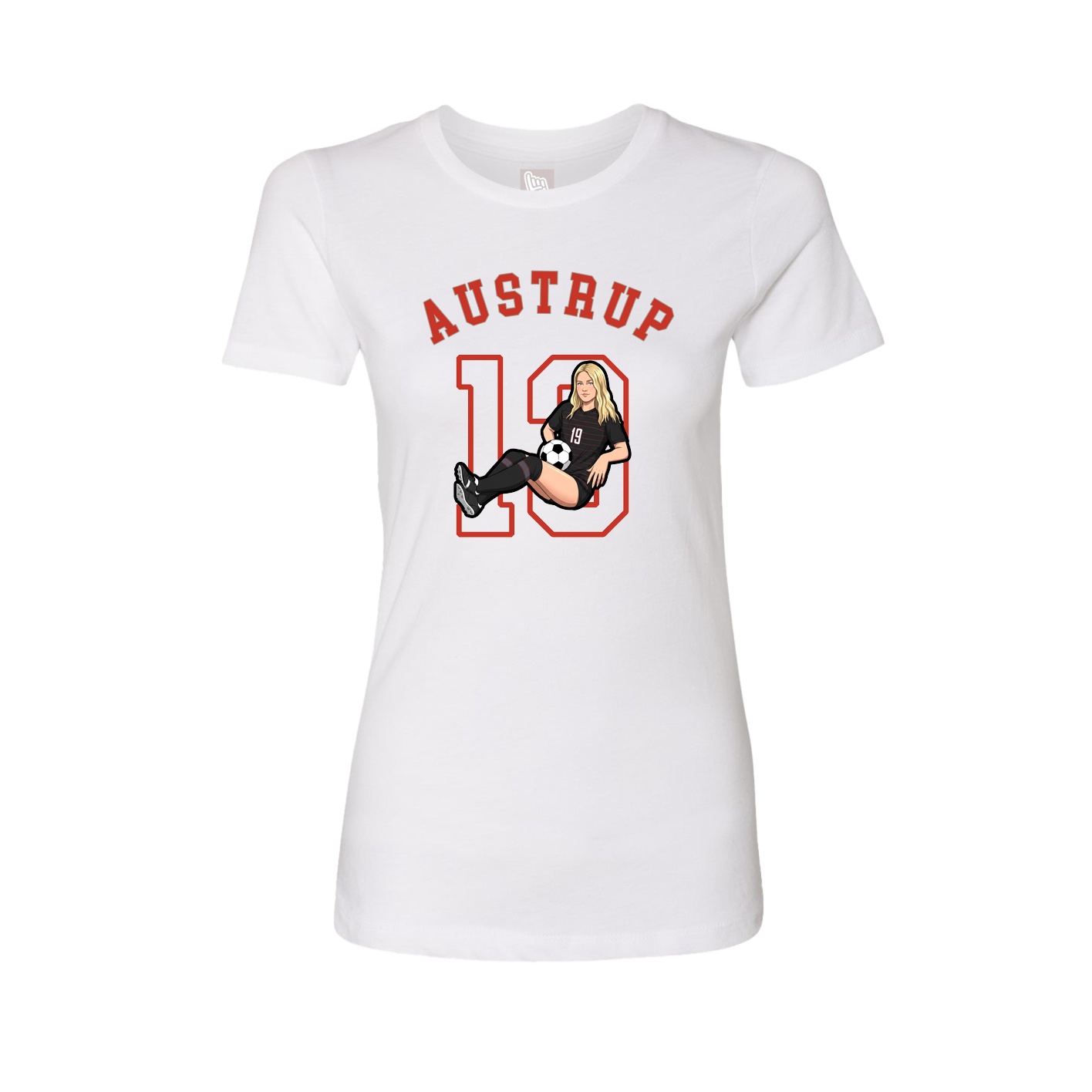 Womens Tee — Shirsey Arch in White