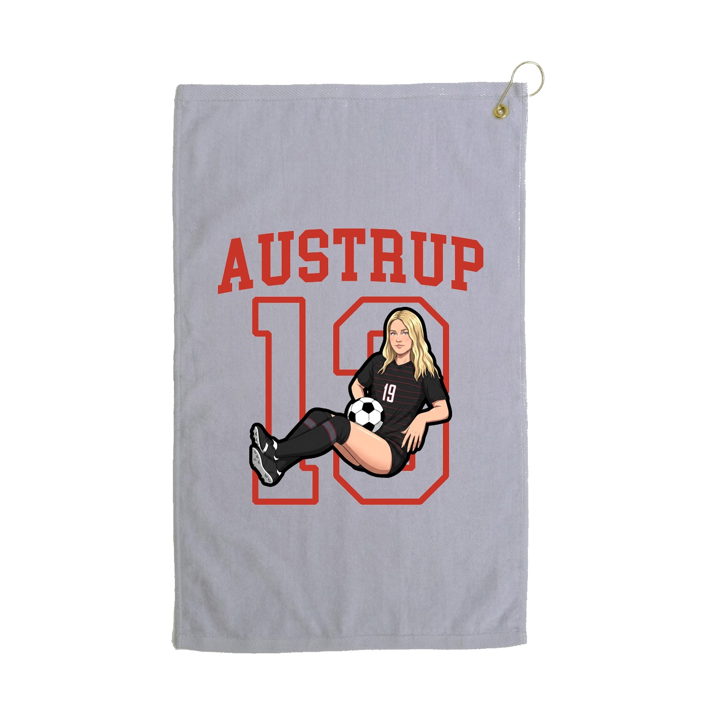 Golf Towel — Shirsey in Grey