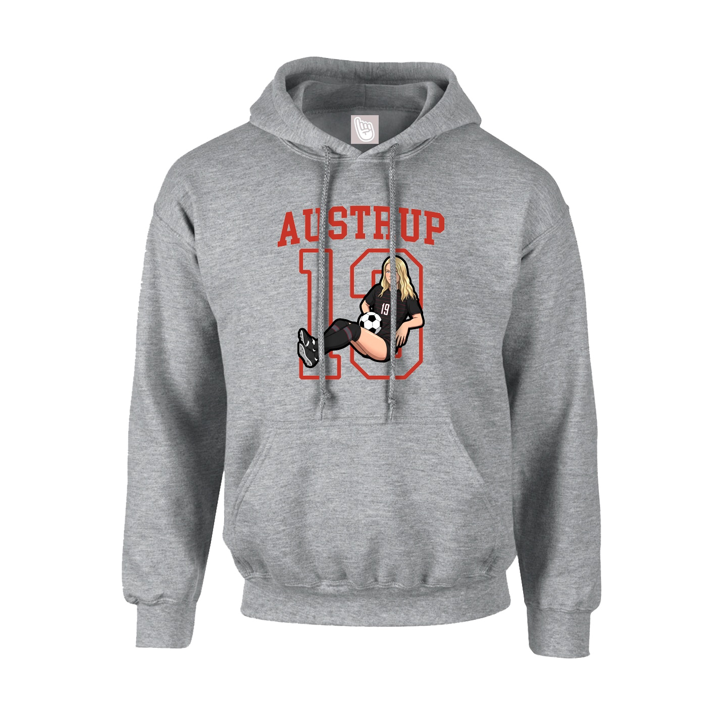 Youth Hoodie — Shirsey in Grey
