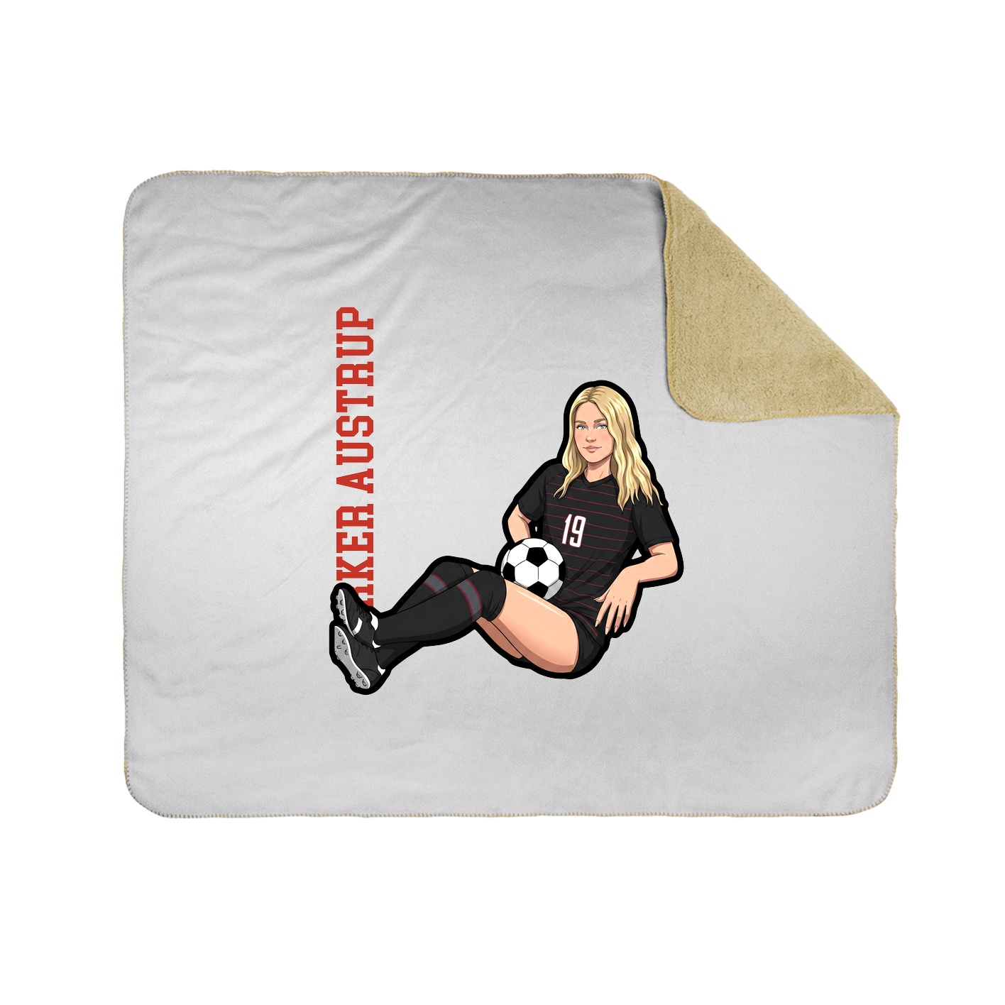50x60 Sherpa Lined Throw Blanket