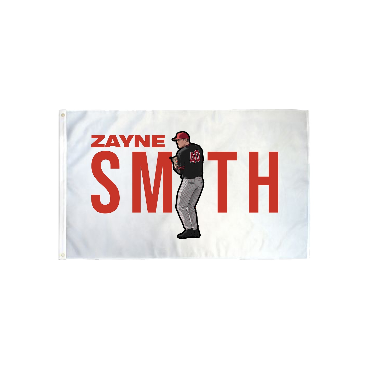 3x5 Flag — Player Name in Classic