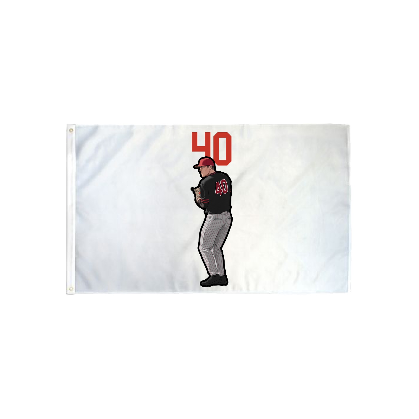 3x5 Flag — Number Top in Classic