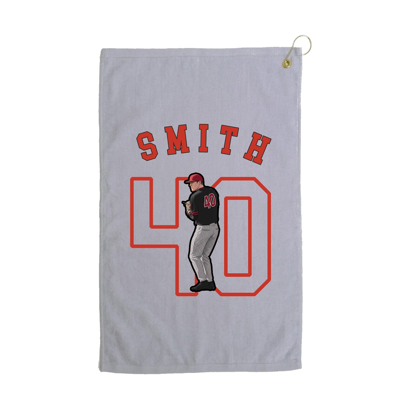 Golf Towel — Shirsey Arch in Grey