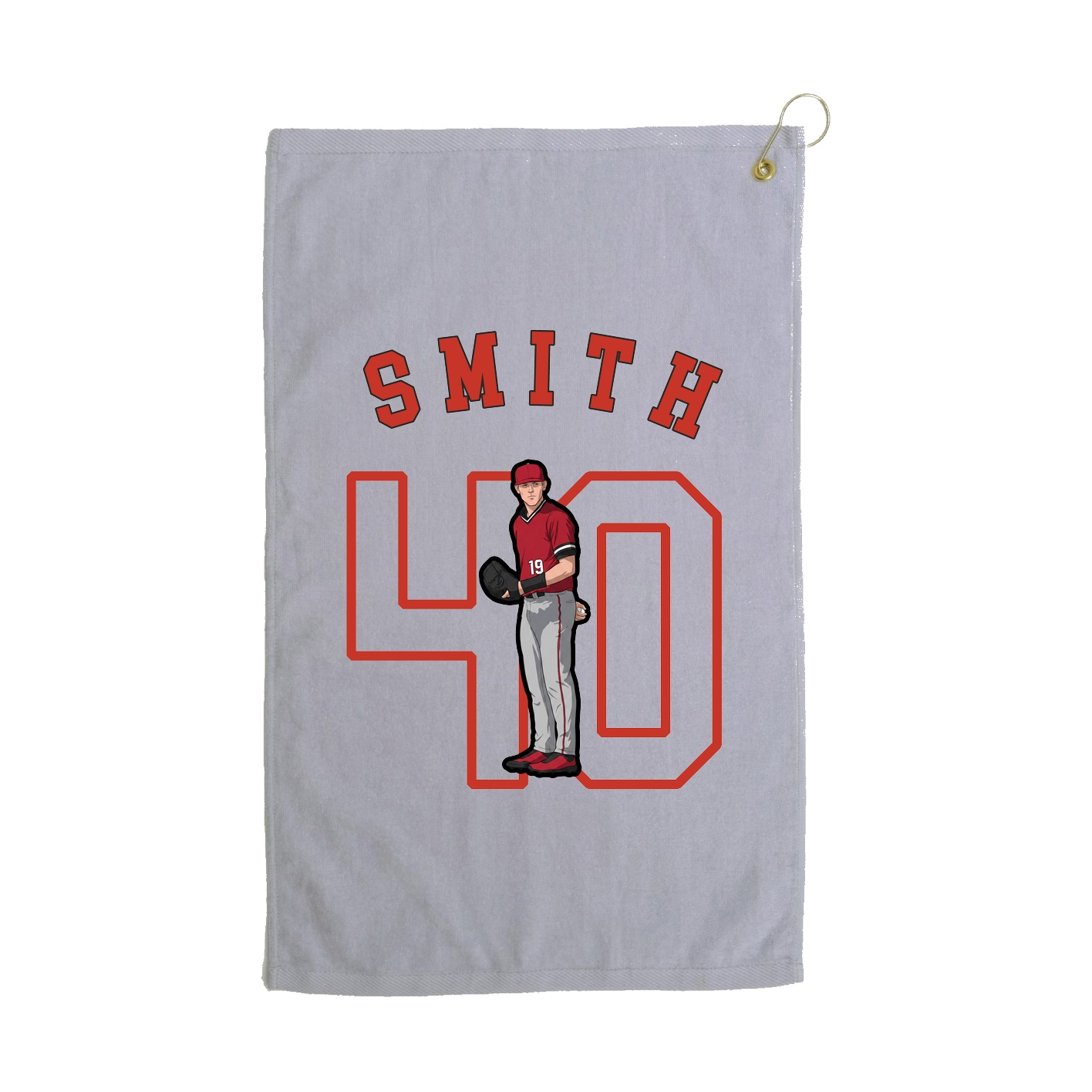 Golf Towel — Shirsey Arch in Grey