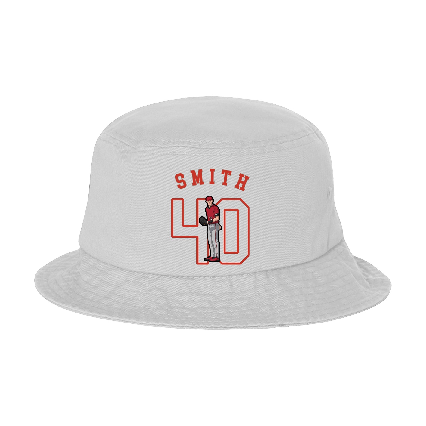 Bucket Cap — Shirsey Arch in White
