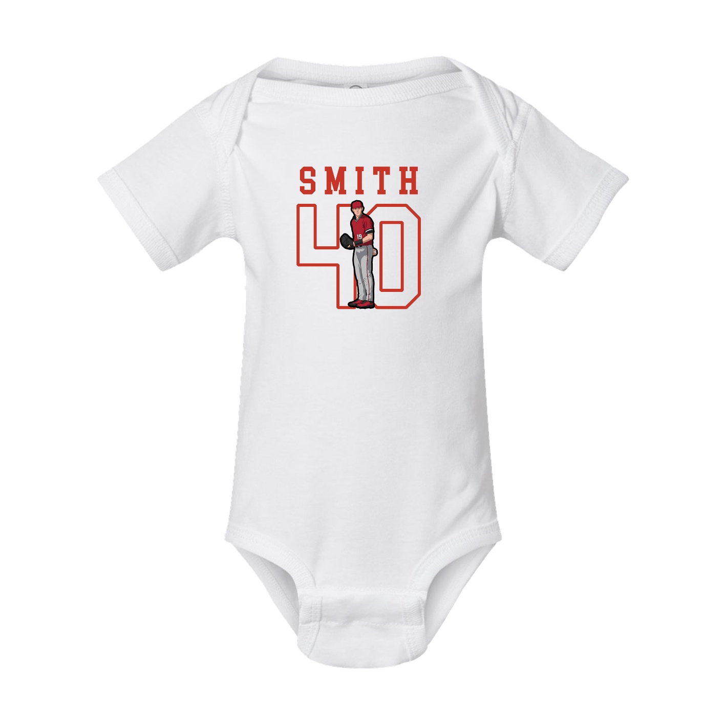 Baby Onesie — Shirsey in White