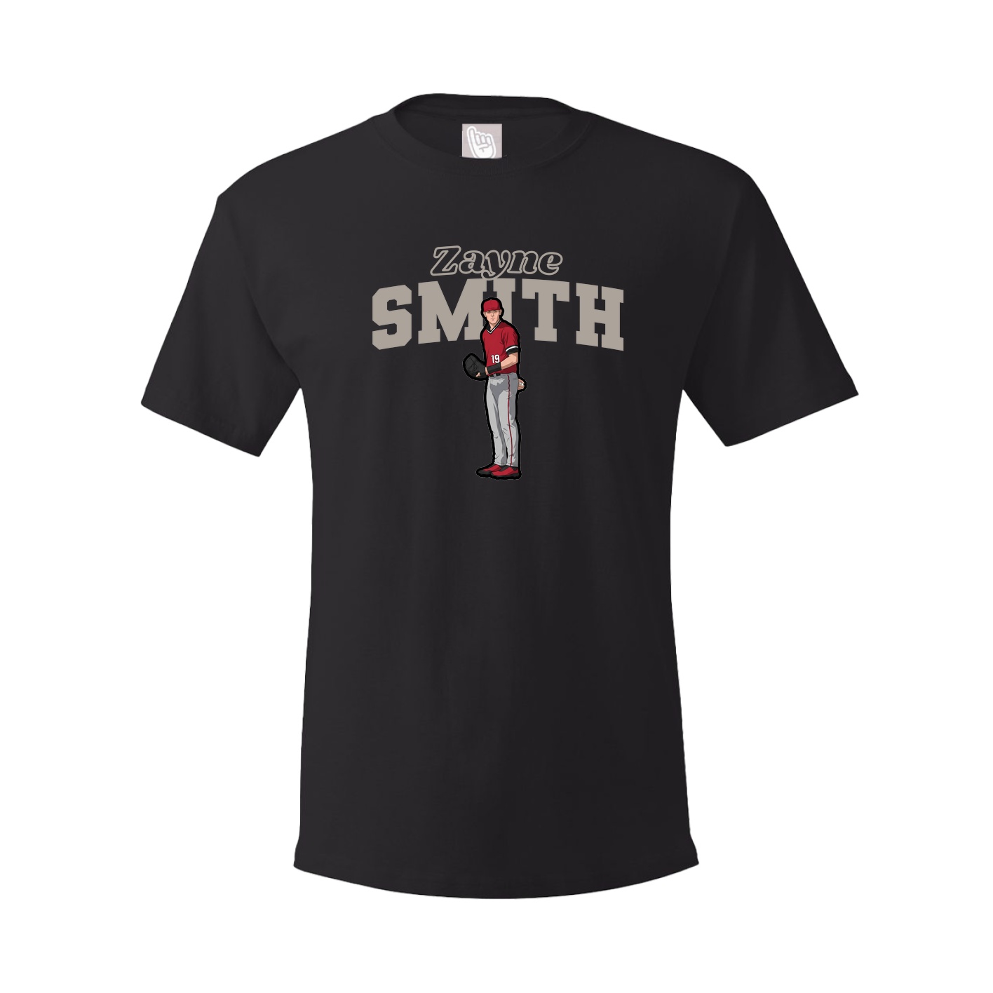 Tee — Name Arch in Black