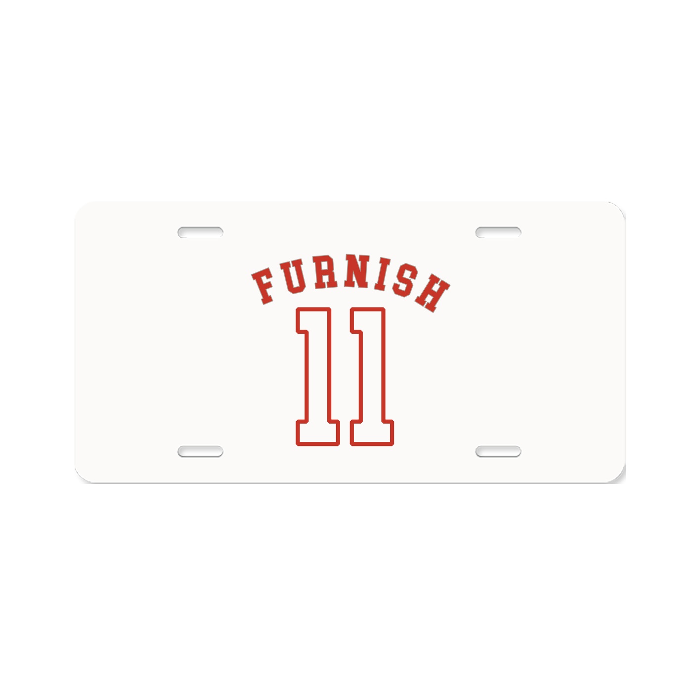 License Plate — Shirsey Arch in Classic