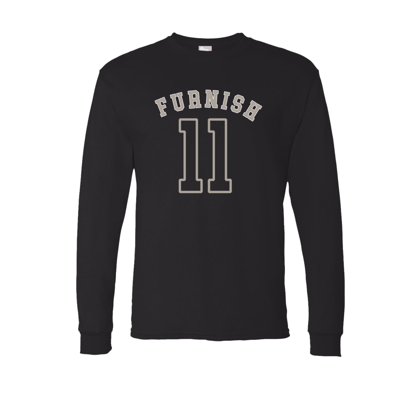 Long Sleeve Tee — Shirsey Arch in Black