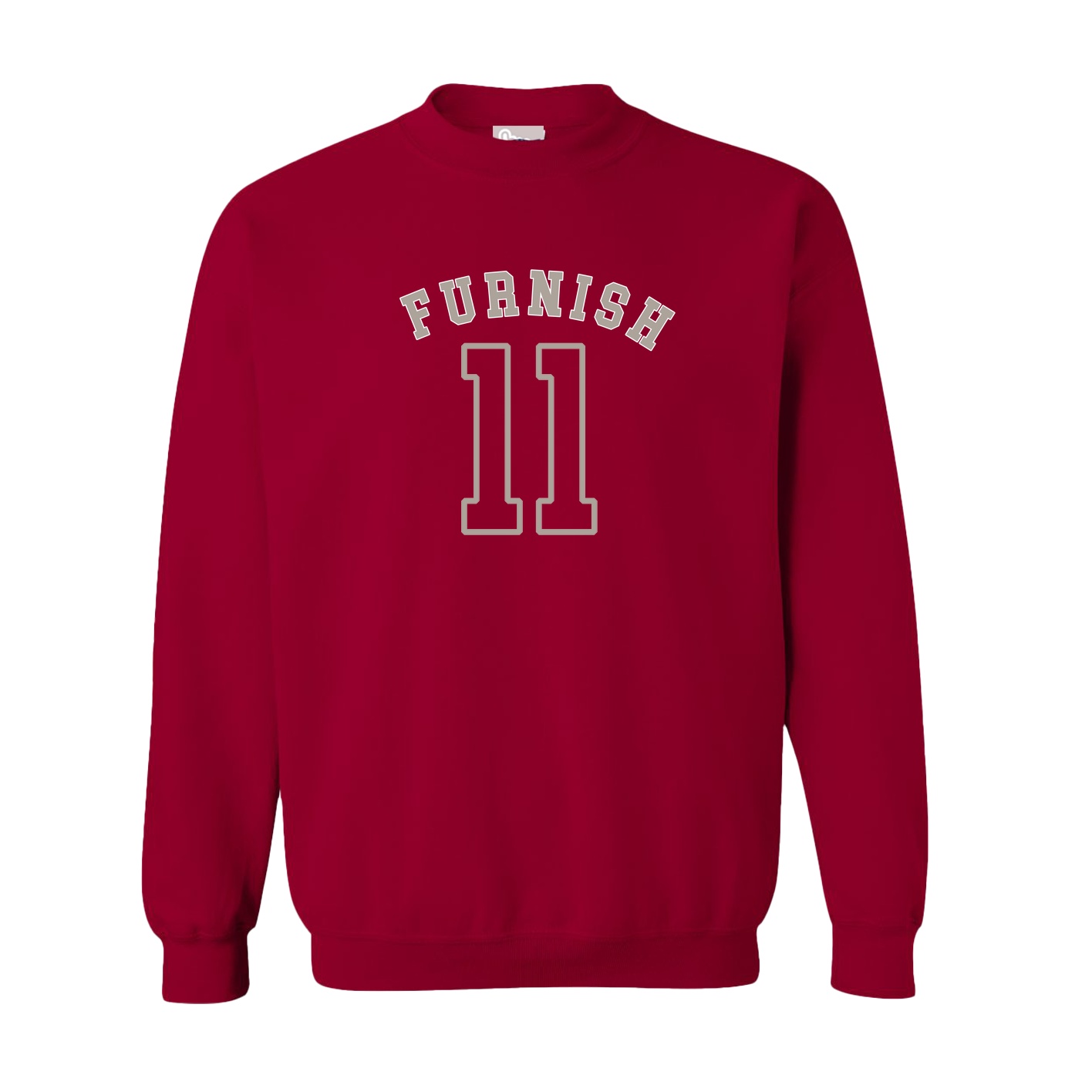 Fleece Crew — Shirsey Arch in Cardinal