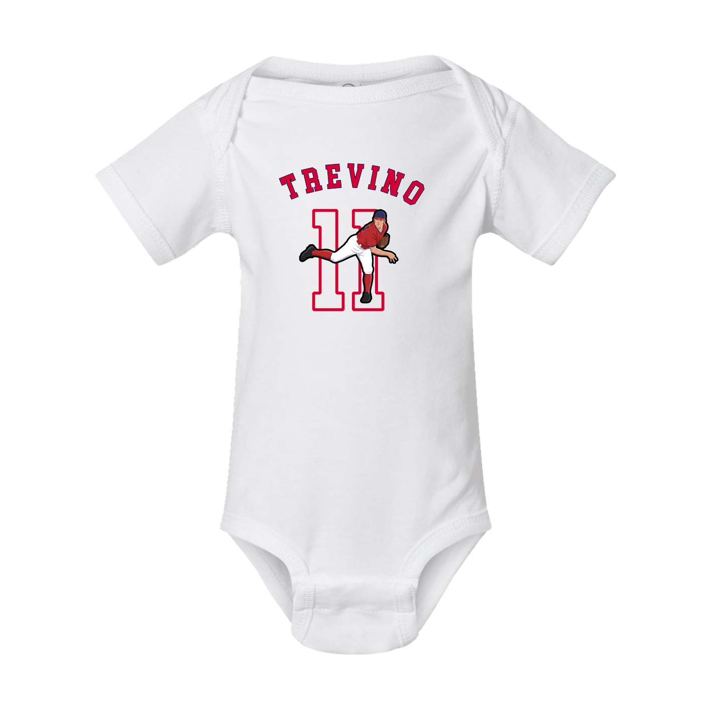 Baby Onesie — Shirsey Arch in White