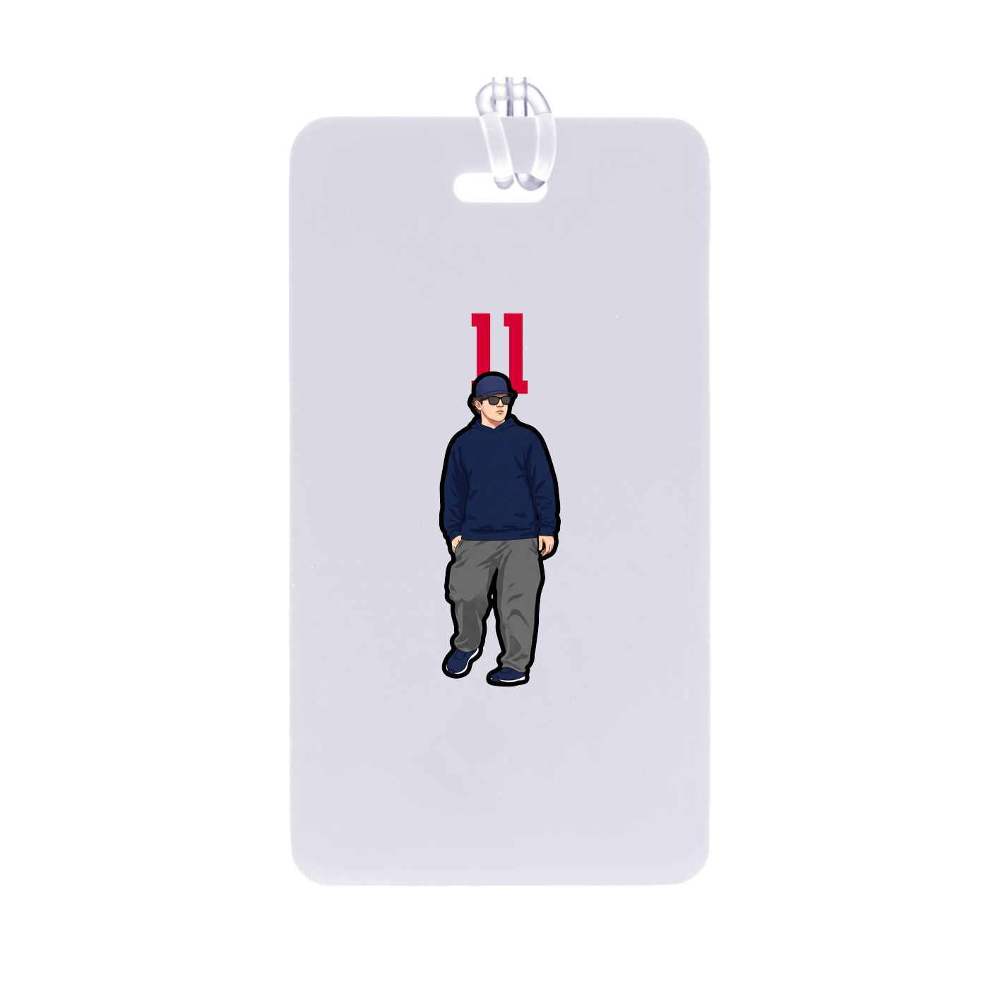 Bag Tag — Number Top in Classic