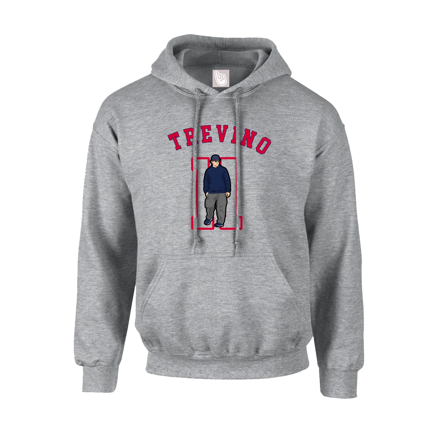 Hoodie — Shirsey Arch in Grey