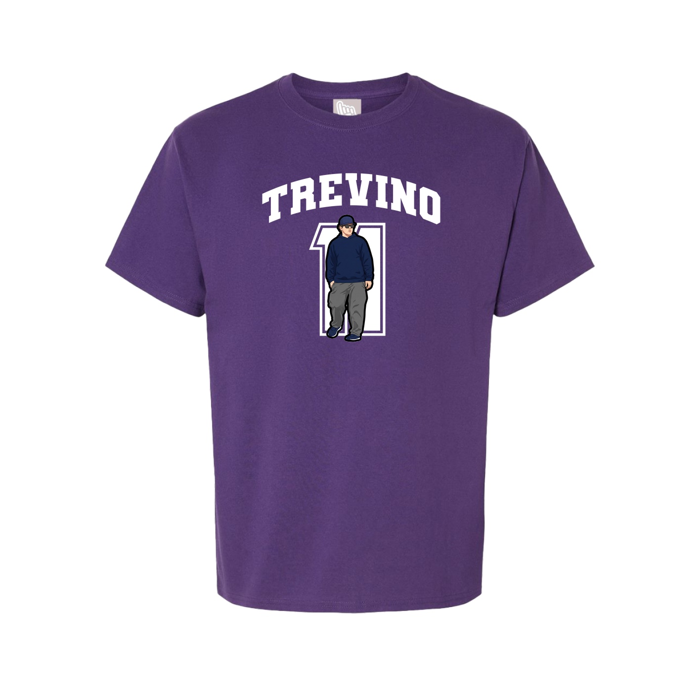 Tee — Number in Purple