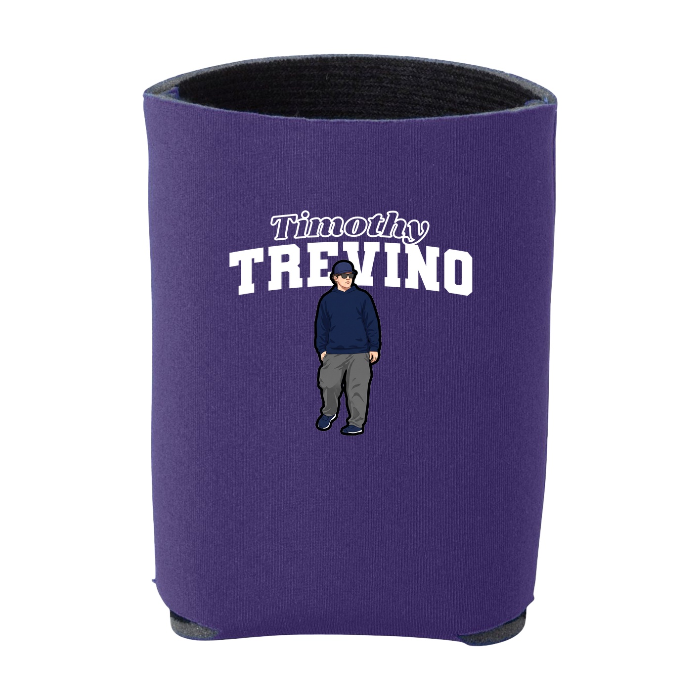 Can Holder — Name Arch in Purple