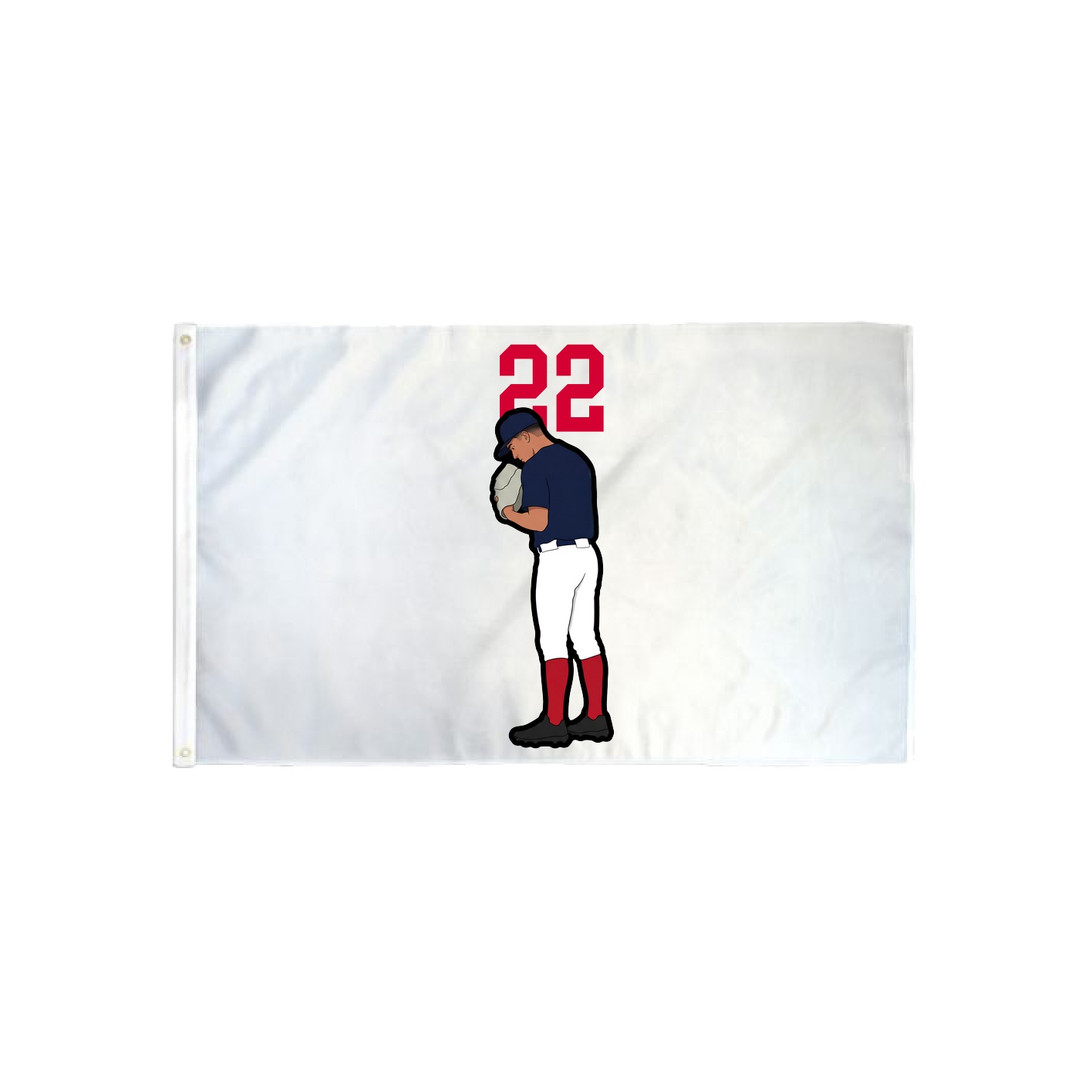 3x5 Flag — Number Top in Classic