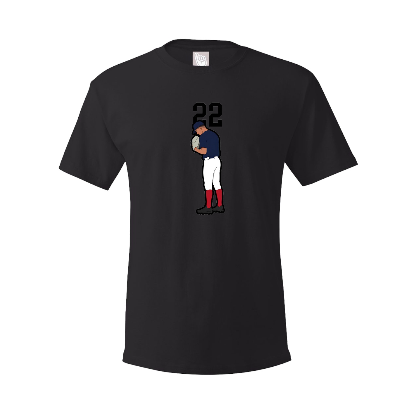 Tee — Number Top in Black