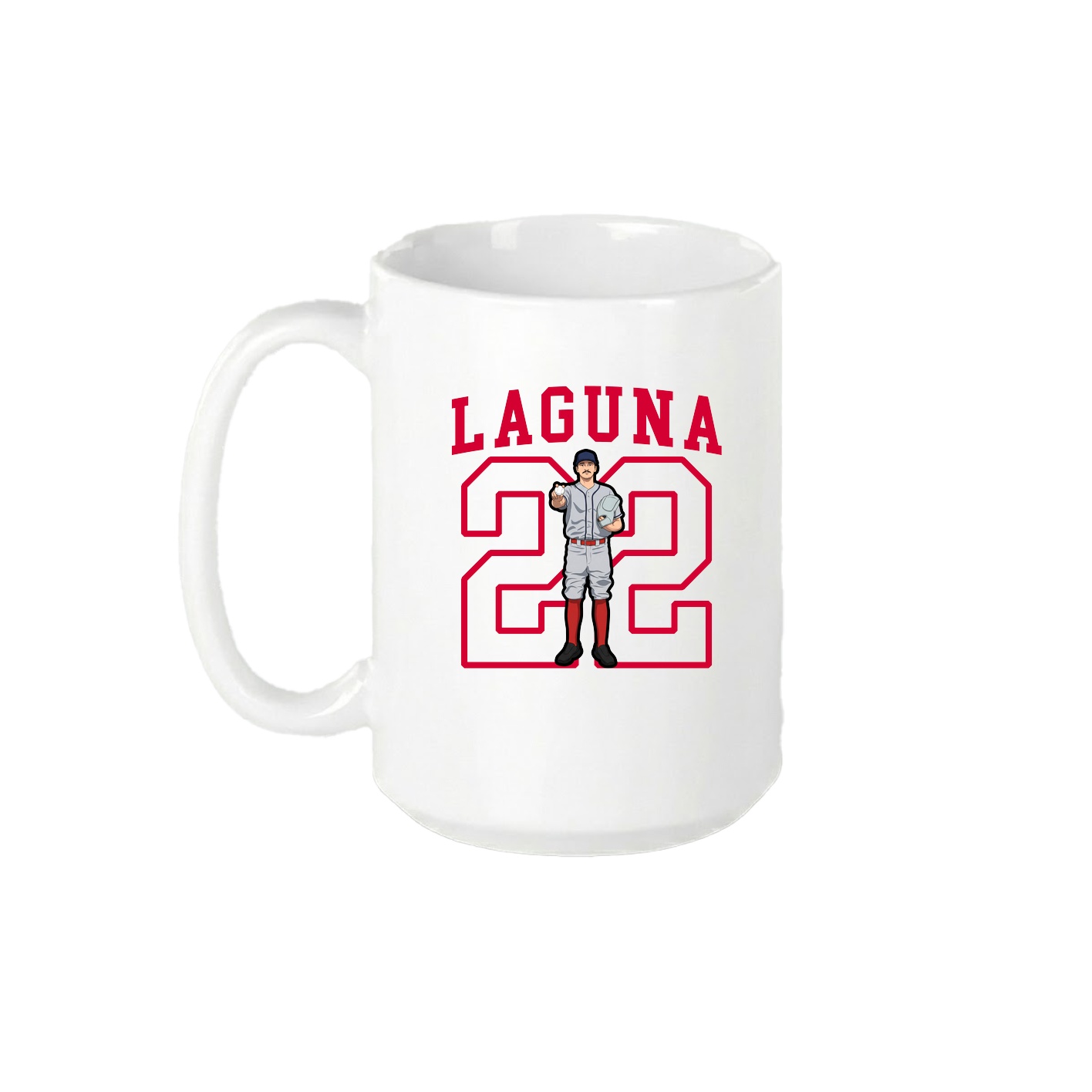 15oz Coffee Mug — Shirsey in White