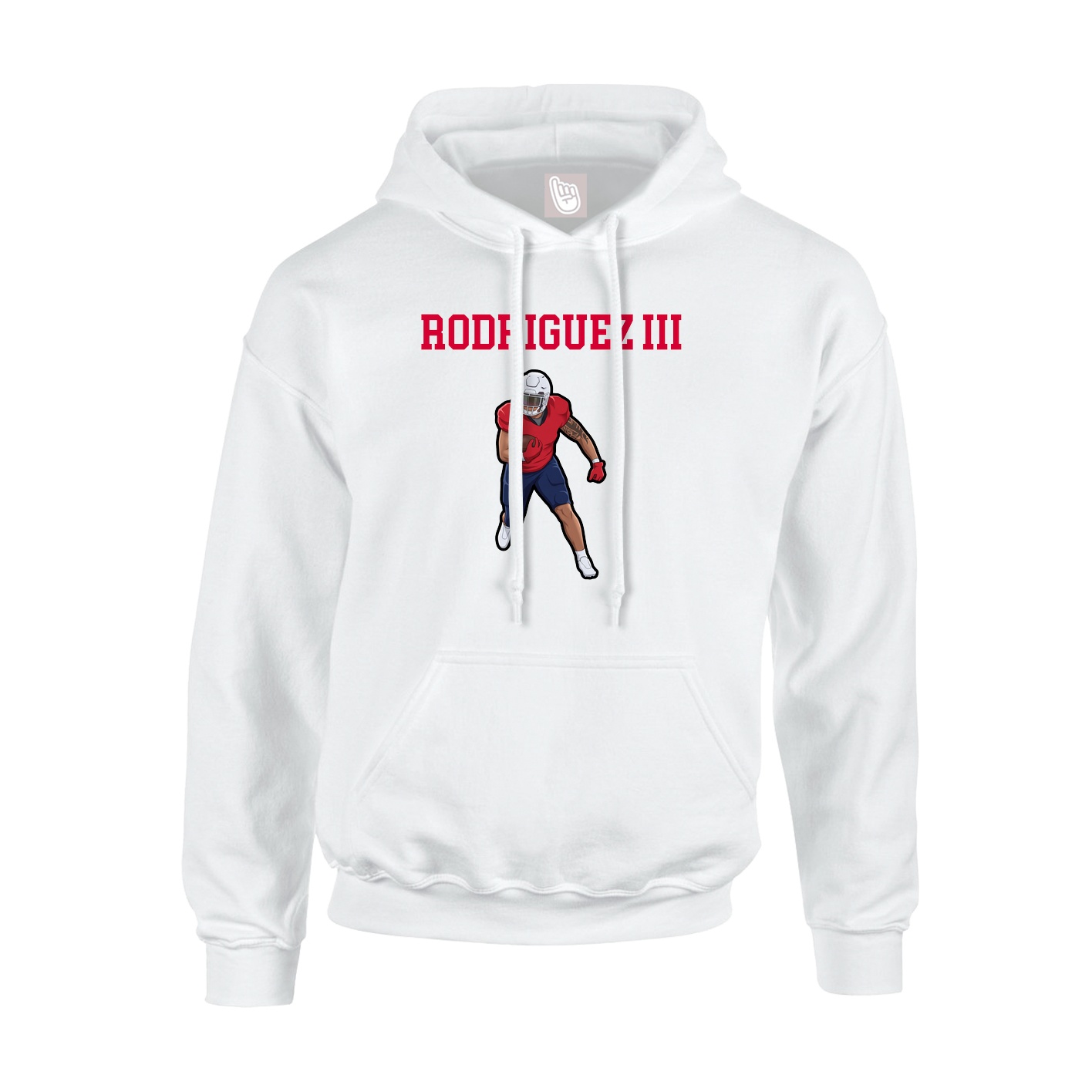 Youth Hoodie — Shirsey in White