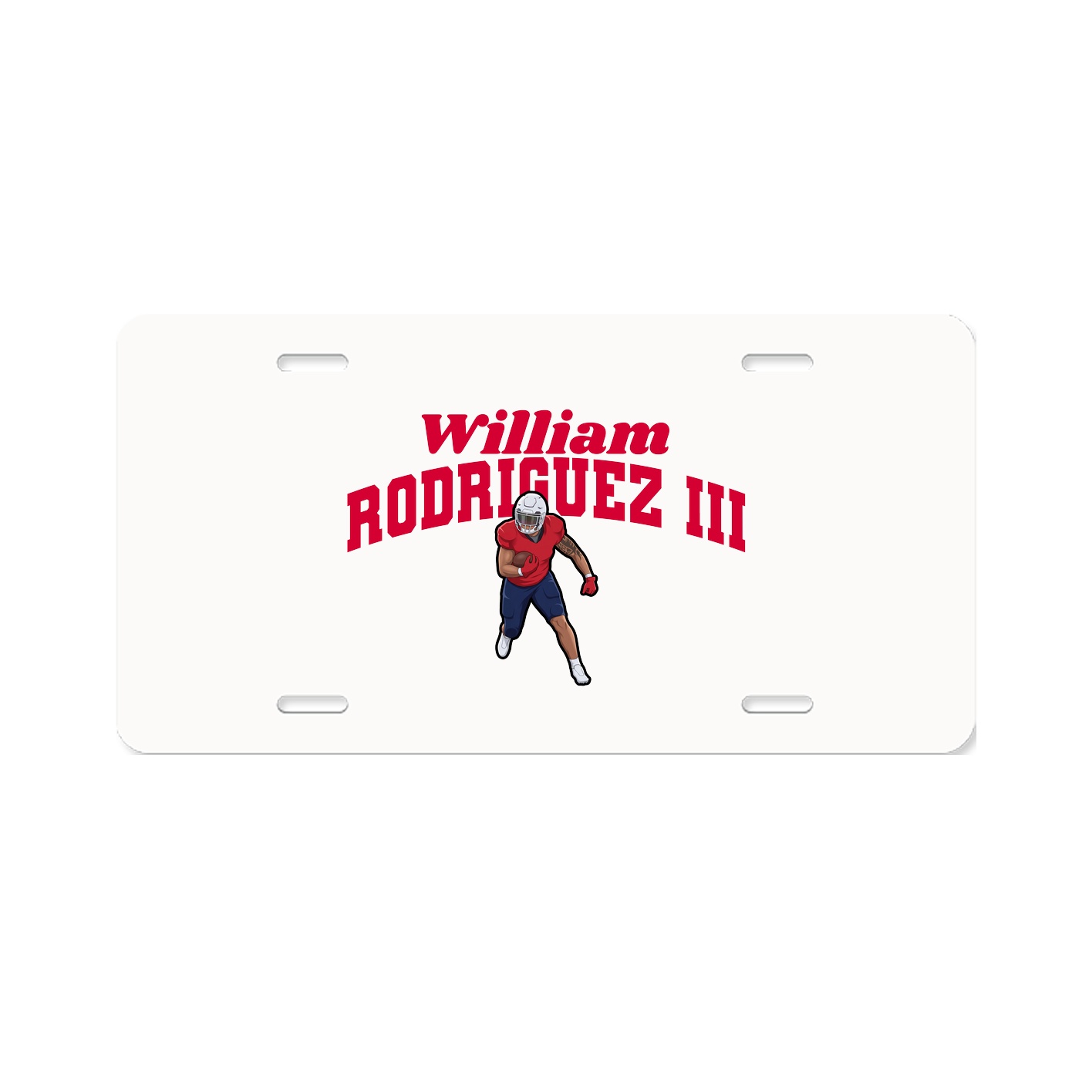 License Plate — Signature Arch in Classic
