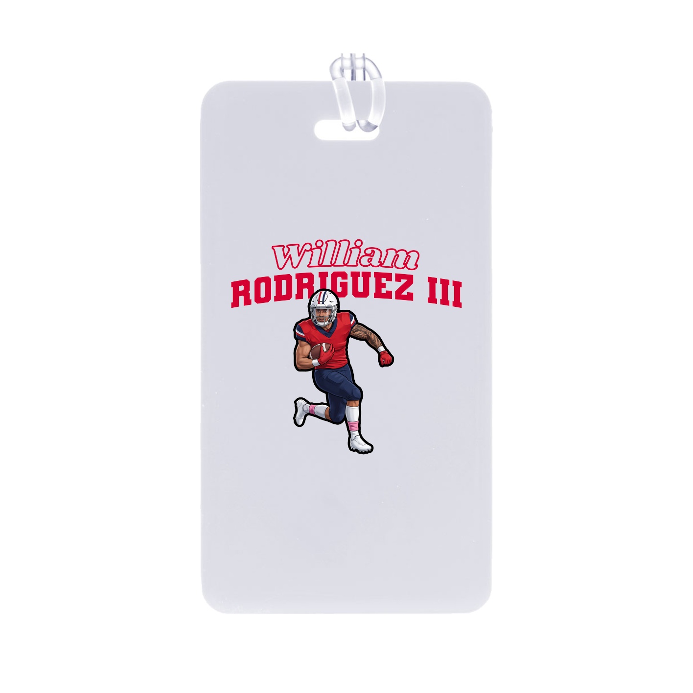 Bag Tag — Name Arch in Classic