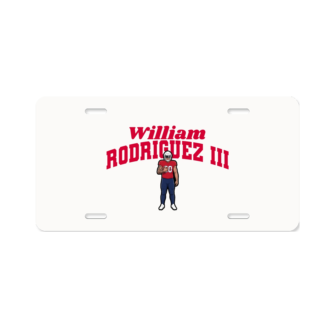 License Plate — Signature Arch in Classic