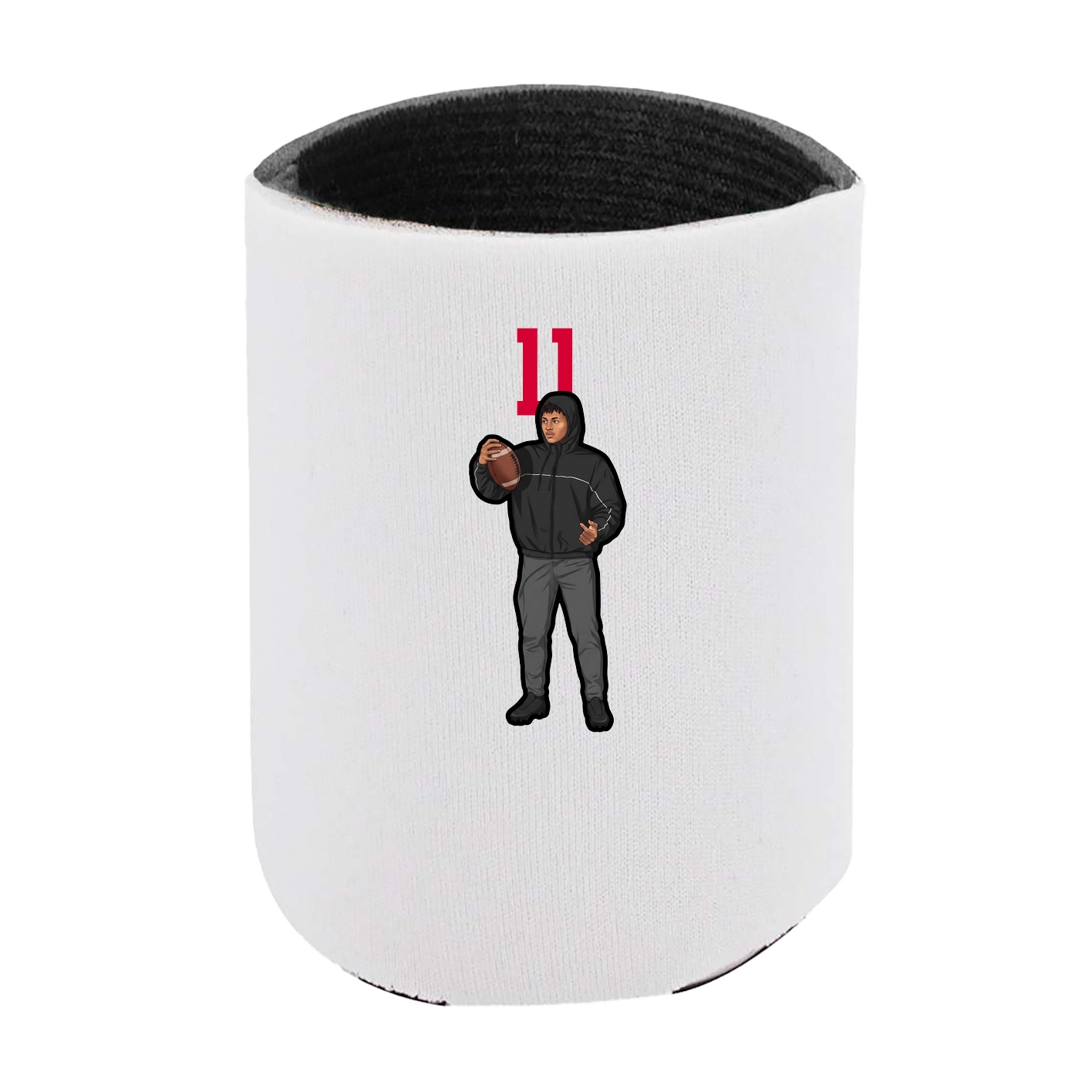 Can Holder — Number Top in White